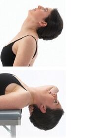 Kaklo gimnastika nuo osteochondrozės